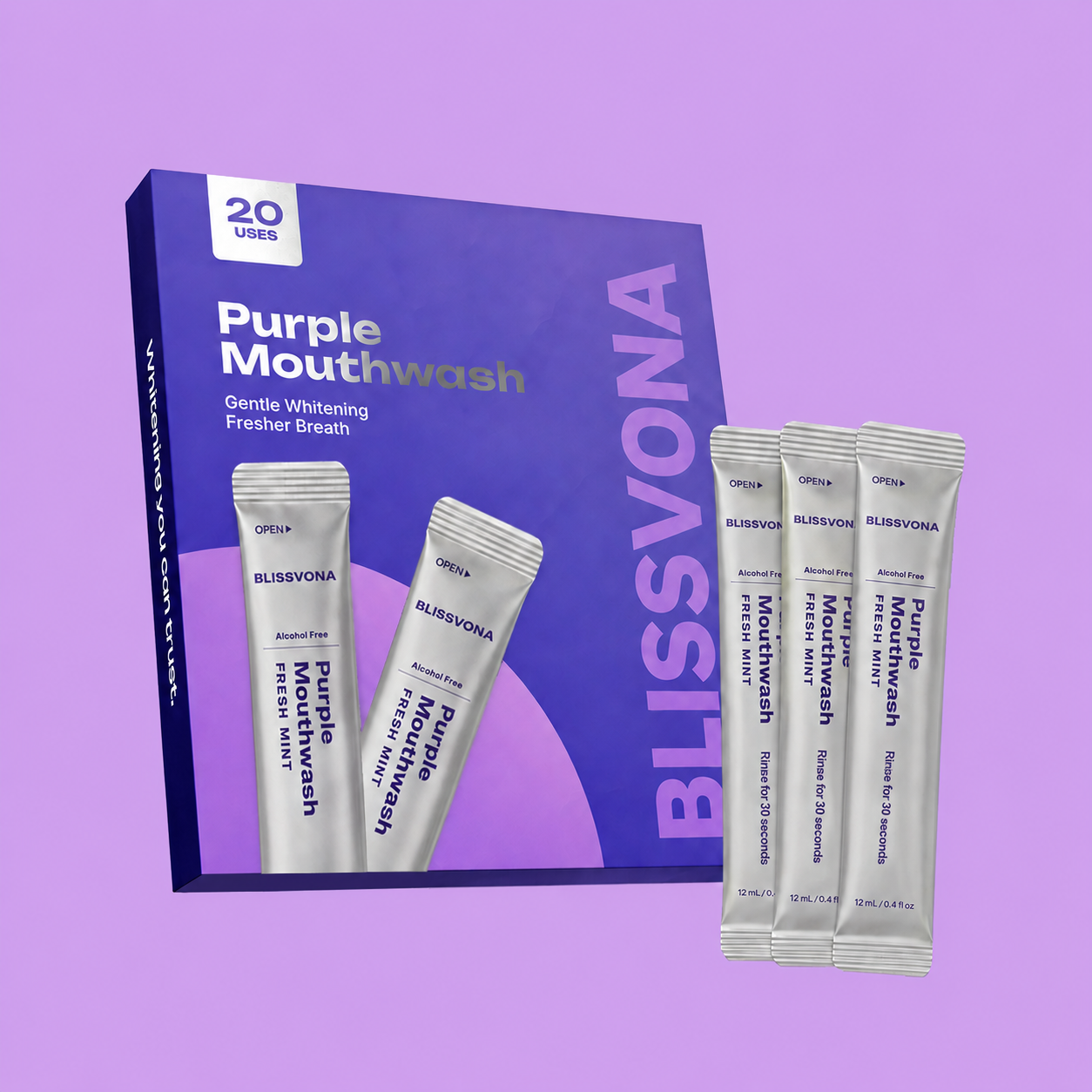 Purple Mouthwash