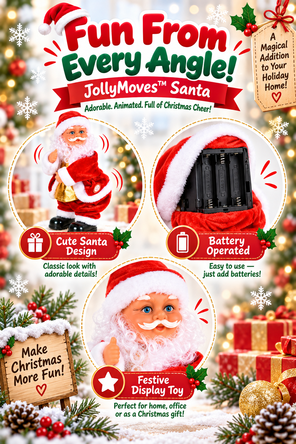 Dancing Santa Claus
